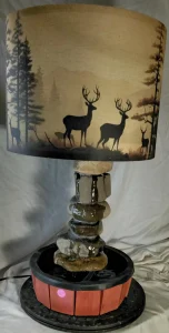 Waterfall Rock Lamp